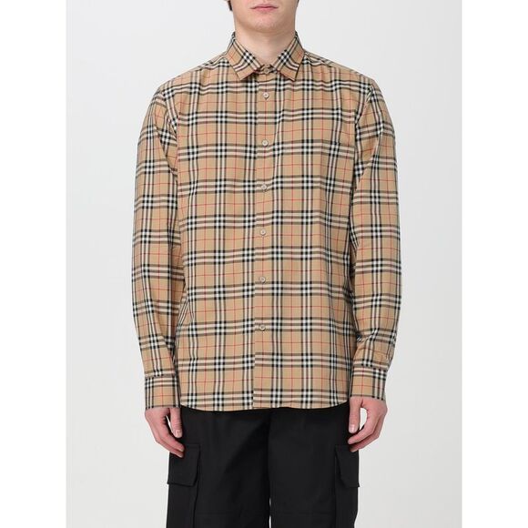 Burberry Shirt Men Beige